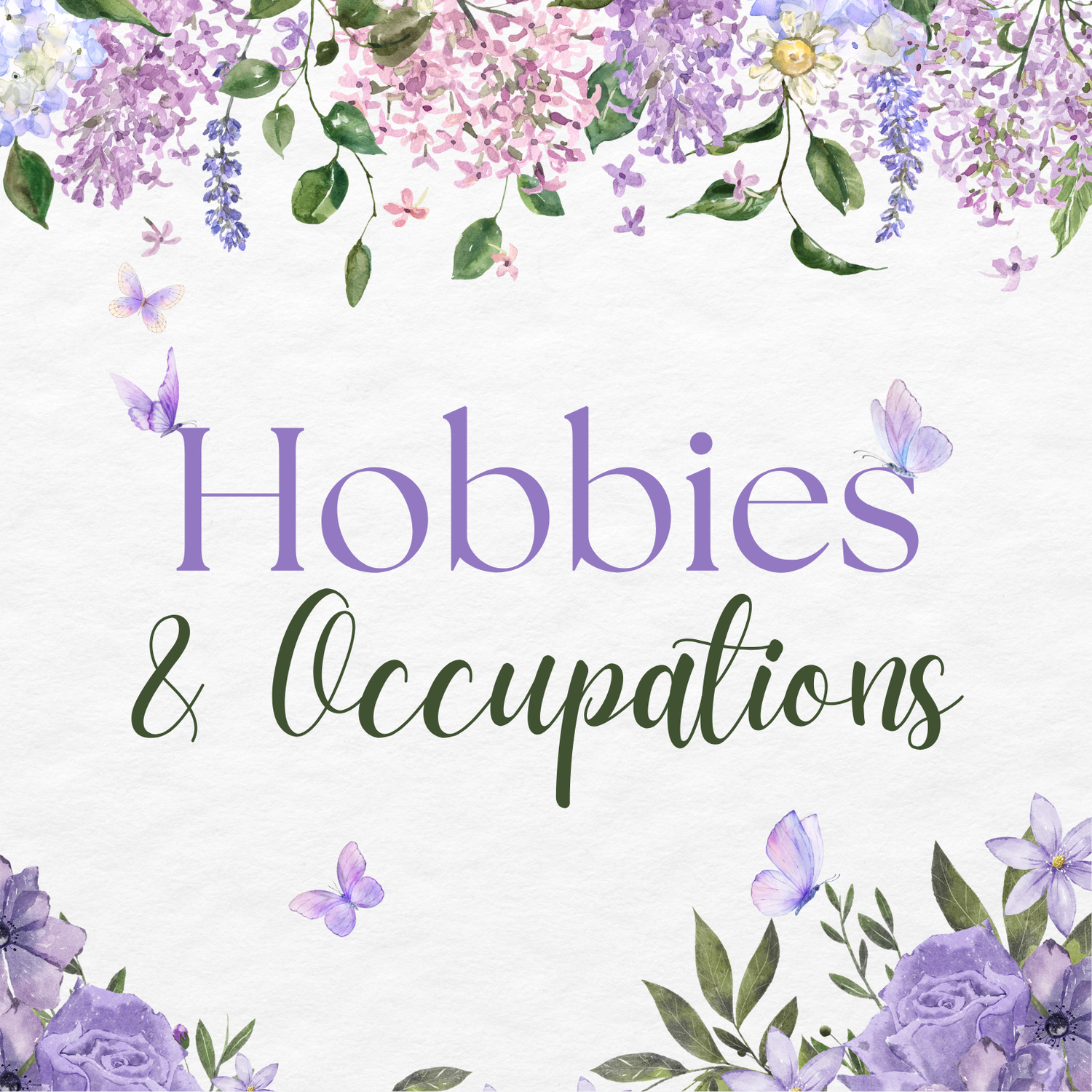 Hobbies & Occupations